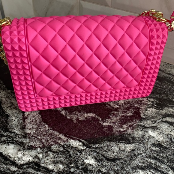 Glossy Medium jelly purse women’s crossbody shoulder bag Brand new - Picture 2 of 4